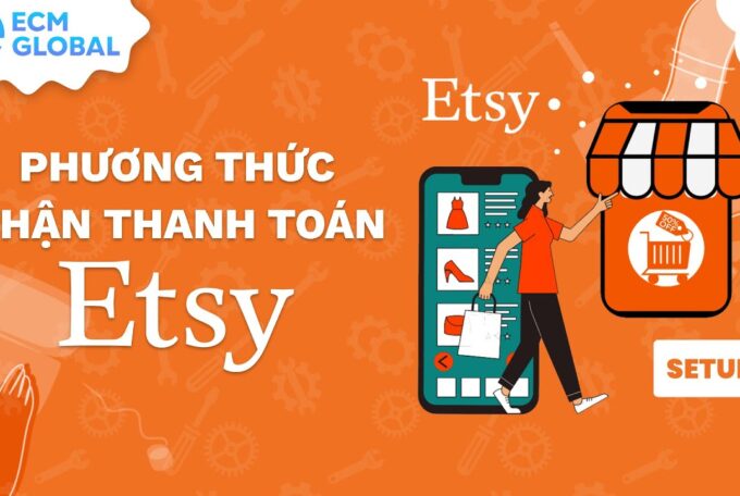 Phương thức nhận thanh toán cho tài khoản Etsy doanh nghiệp.